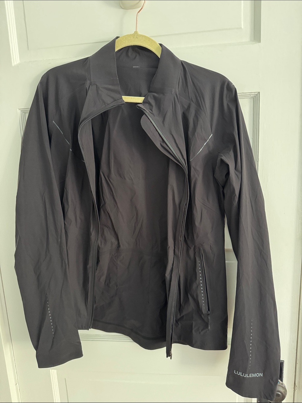 lululemon athletica Women's Dark Gray Zip-Front Utility Jacket